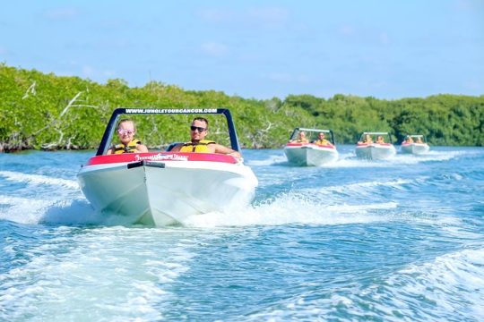 Jungle Tour Adventure: Speed Boat Tour and Snorkeling (Shared Speed Boat)