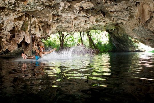 Cancun Cenote Tour: Snorkeling, Rappelling and Ziplining