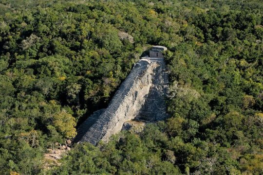 Maya Adventure from Cancun Coba and Tulum Ruins with Cenote swim