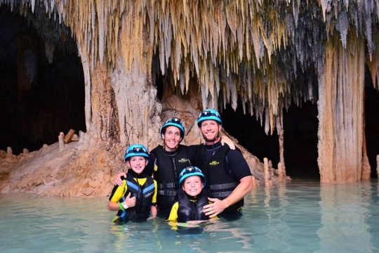 Rio Secreto Underground River Tour with Crystal Caves and Tulum Ruins
