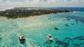 Catamarang $55: Snorkel & Food