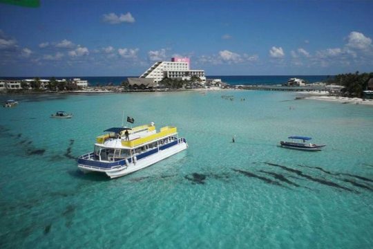 Catamaran Adventure Tour Isla Mujeres Unlimited from Cancun with Transportation