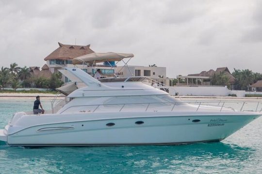 Private Yacht Rental Sea Ray 46ft Cancun 23P3