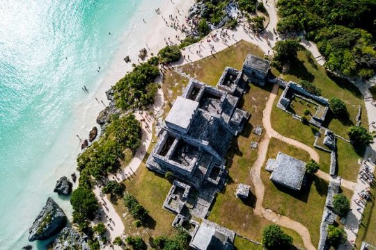 Discover Tulum, Coba, a Cenote and Playa del Carmen from Cancun