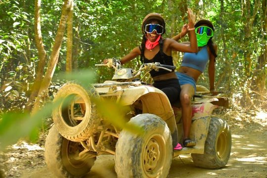 Atv Cancun (cenote, Ziplines, Lunch And Transfer Included)