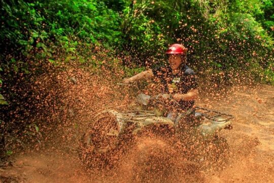 Adrenaline Experience (drive ATV’s, do Ziplines and swim in a Cenote) in one day
