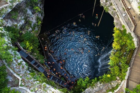 Chichen Itza Options with Cenote and Valladolid City from Cancun