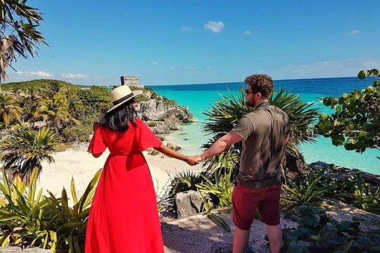4x1 Tour of Tulum, Coba, Cenote and Playa del Carmen