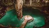 The visit to one of the 7 wonders of the world and the cenotes