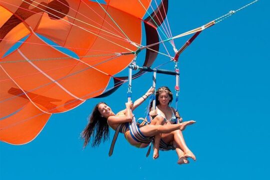 Full Package 3 in 1 (Snorkel, Ruins & Parasail) from Cancun