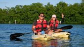 Peaceful kayaking through...