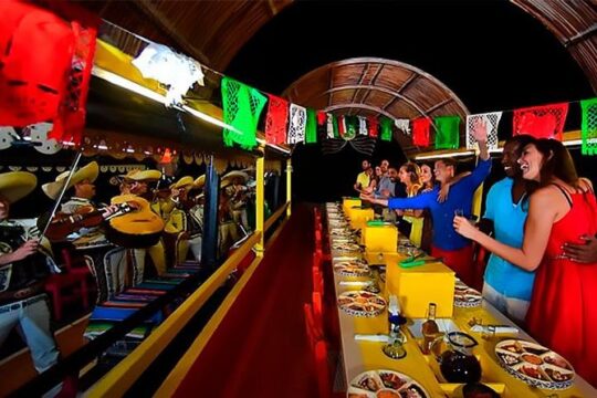 Xoximilco Tour Mexican Folclor with Playa Del Carmen & Cancun