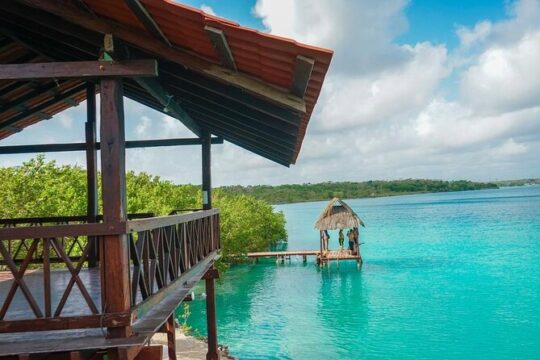 Journey to Bacalar Pontoon by Boat Ride with Lunch From Cancun & Riviera Maya