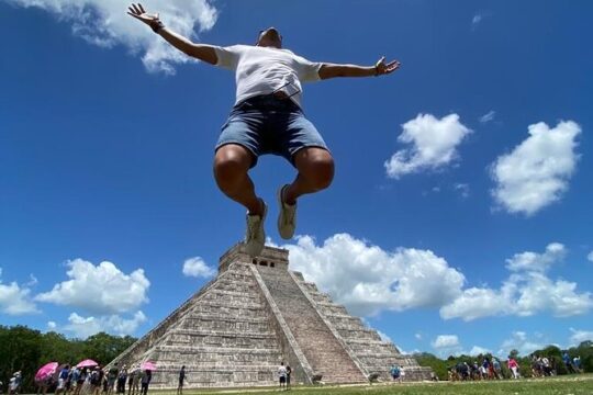 From Cancun to Chichen Itza, Cenote and Coba Small Group Tour