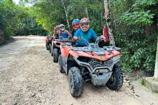 Cenote Jungle Adventure with ATV and Zipline