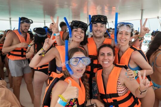 Discover Isla Mujeres on an All inclusive Catamaran tour