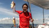 Deep-blue sea Caribbean fishing!